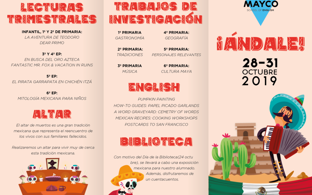 Información – Semana Cultural “Ándale”