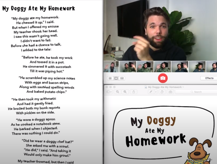 My Doggy Ate my Homework – Johnny