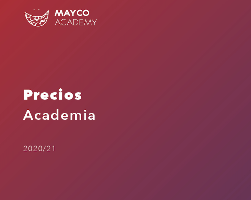 Precios Academia 2020