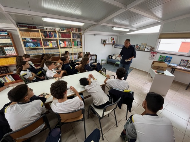 Visita de Santiago Gil “EL NIÑO LUJÁN”